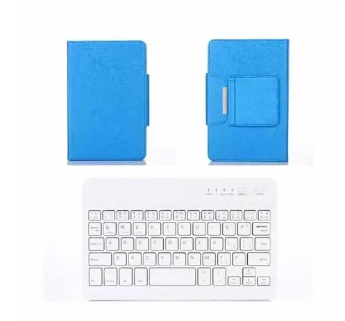 Keyboard case 7 Цвета bluetooth-клавиатура с подсветкой чехол для Samsung Galaxy Tab A A6 10,1 T510 T515 T580 T585 чехол для планшета с клавиатурой+ подставка для ручек - Цвет: Keyboard case