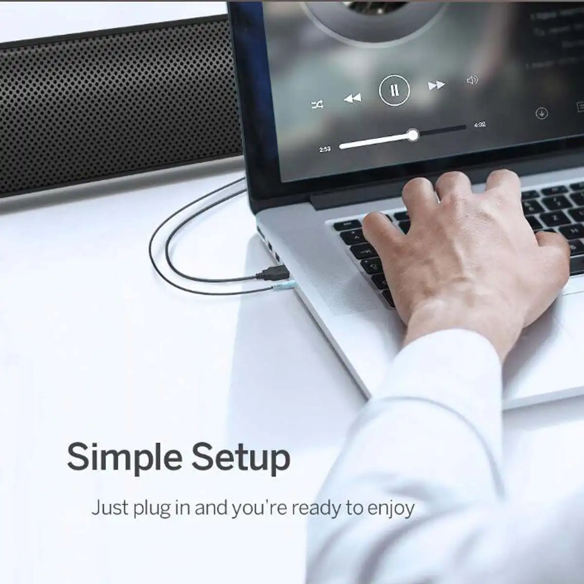 

Portable bluetooth / USB Style Sound bar Stereo Speaker Computer Home Theater TV Sound Bar Subwoofer Music Player
