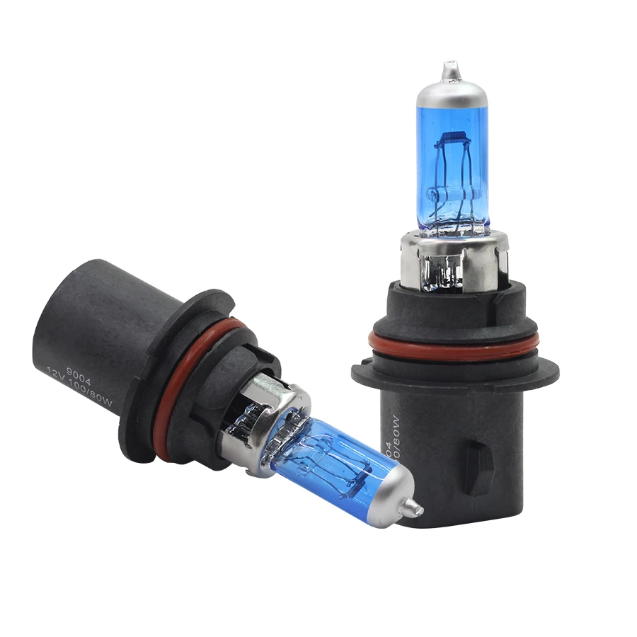 Cawanerl 4 X 9004 9007 100W Car Halogen Bulb Headlight Light Hi/Lo Beam 4300K 12V For Mercedes-Benz SL320 Convertible 1994-1997 |