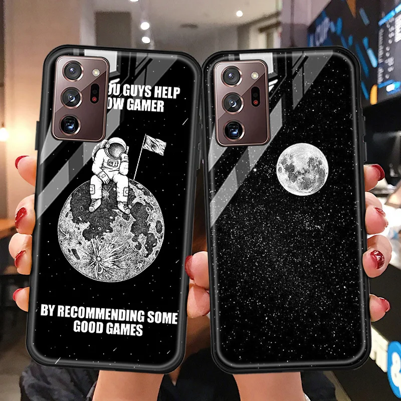 

Note 10 Pro Case For Samsung Note 20 Ultra 8 Pro 10 Case Tempered Glass For Samsung M80S M60S M31 M30S M20 M10 Fundas Back Cover