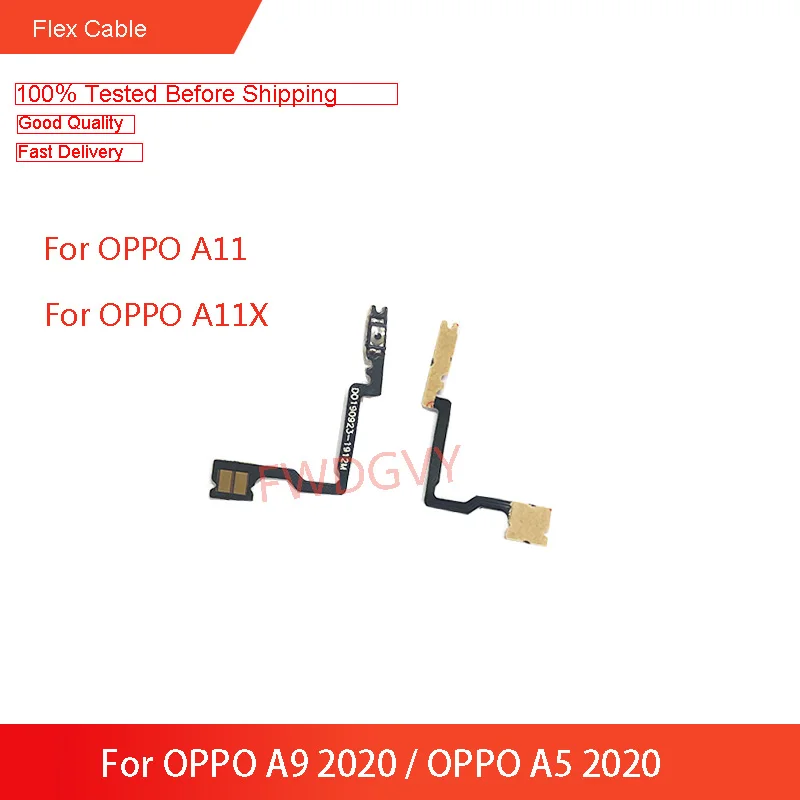 

Высококачественный защитный чехол для Oppo A9 (2020) / A5 (2020)/A11 / A11x гибкий кабель питания и громкости кабель вкл/выкл Боковая кнопка переключателя ...