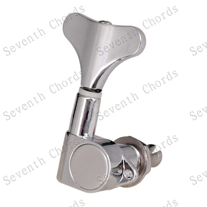 Набор хромовых электробас гитар для настройки колышков 2R2L тюнеры машинные