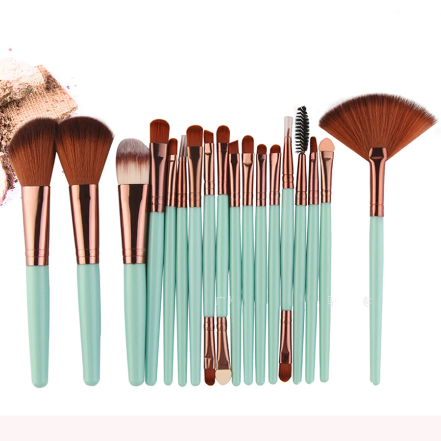 Лучшие Мягкие Кисти для Макияжа Теней набор инструментов профессиональная