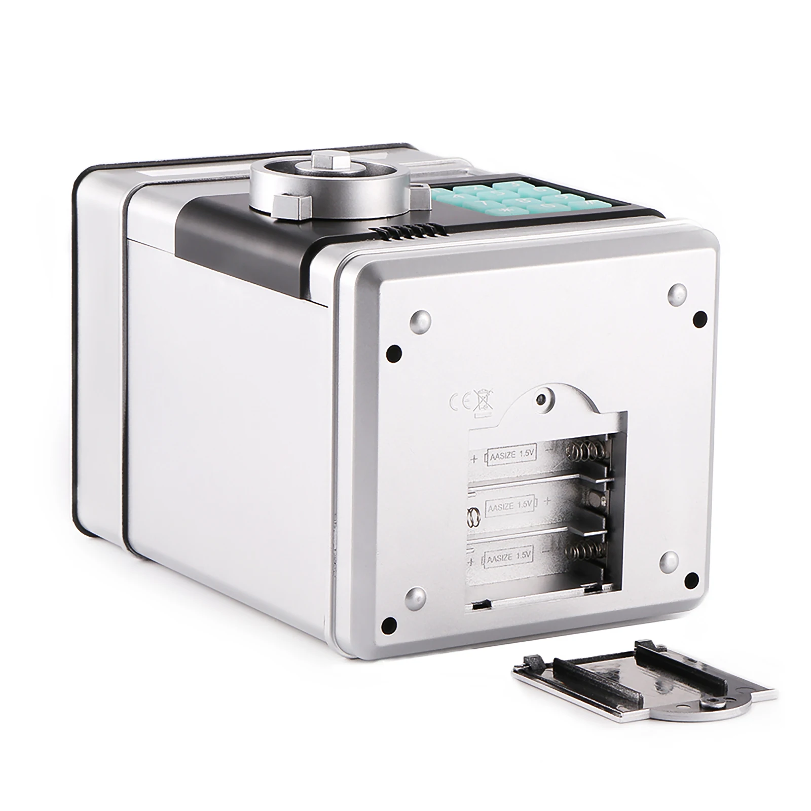 

ATM Password Password Large Coin Banknote Money Saving Box Jar Bank Automatic Money Slot Password Keyboard Storage Stuff