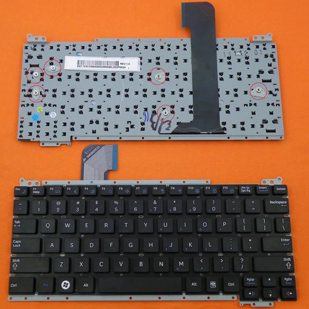 Для клавиатуры Samsung N108 N110 N128 N130 N135 N138 N140 NC10 NC110