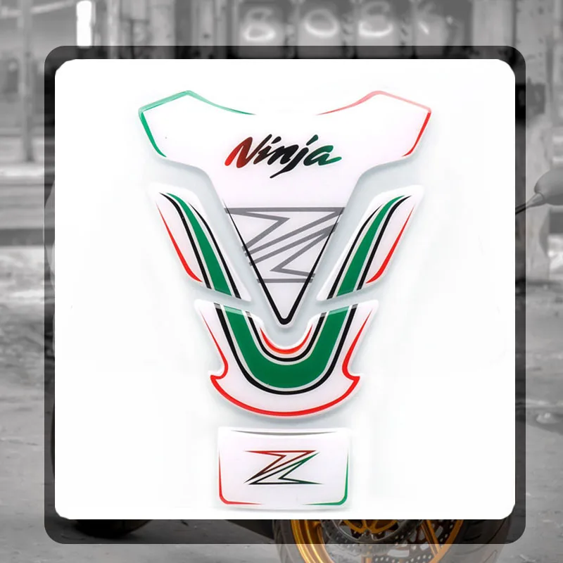 For KAWASAKI NINJA 250 300 250R ZX-10R ER6N Z800 Z250 Z300 NINJA300 Motorcycle 3D Tank Pad Protector Decal Case Tankp Sticker | Автомобили
