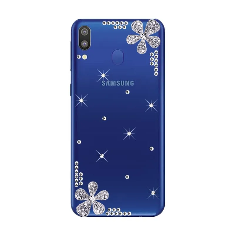 Роскошный сверкающий чехол с кристаллами для samsung Galaxy M40 M30 M20 M10 S10E S10 плюс J8 J7 J3 2018 J6