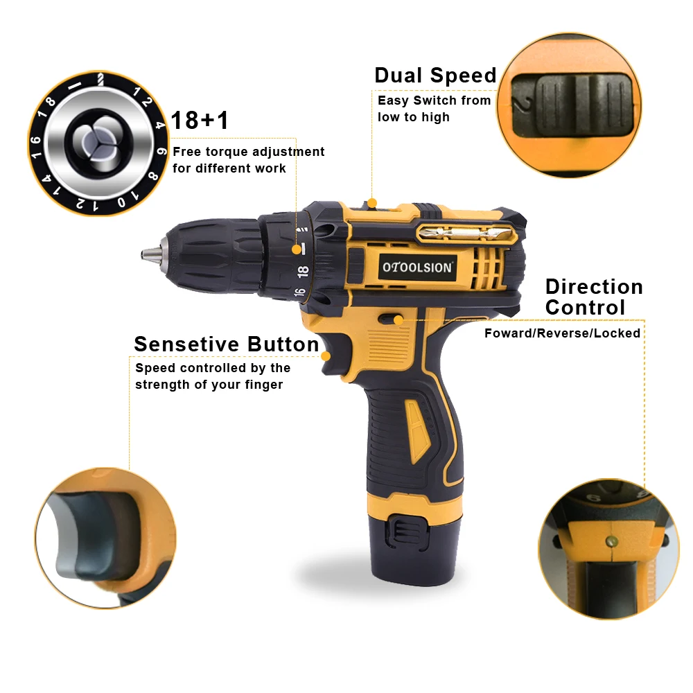 Беспроводная дрель 1500 мАч 12 6 в ручная электроинструменты электрический