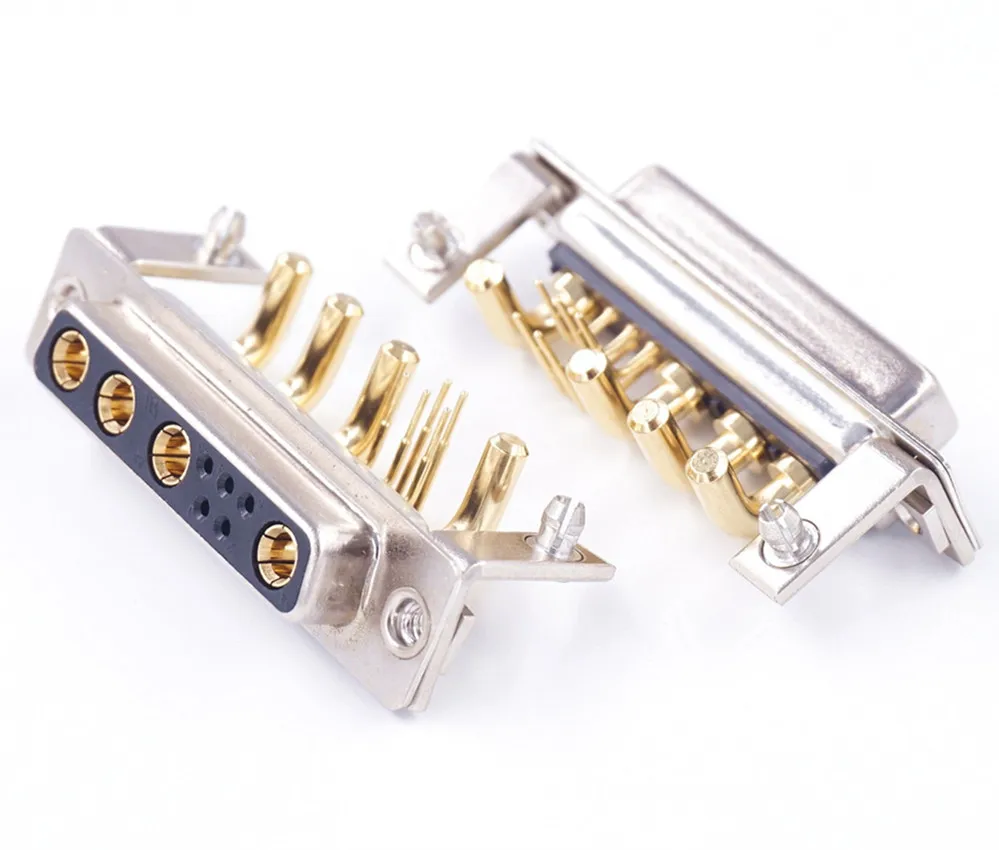 2 шт. Высокая мощность 30A 9W4 разъем D-Sub Combo сосуд разъемы внутренние сигналы 5 + 4