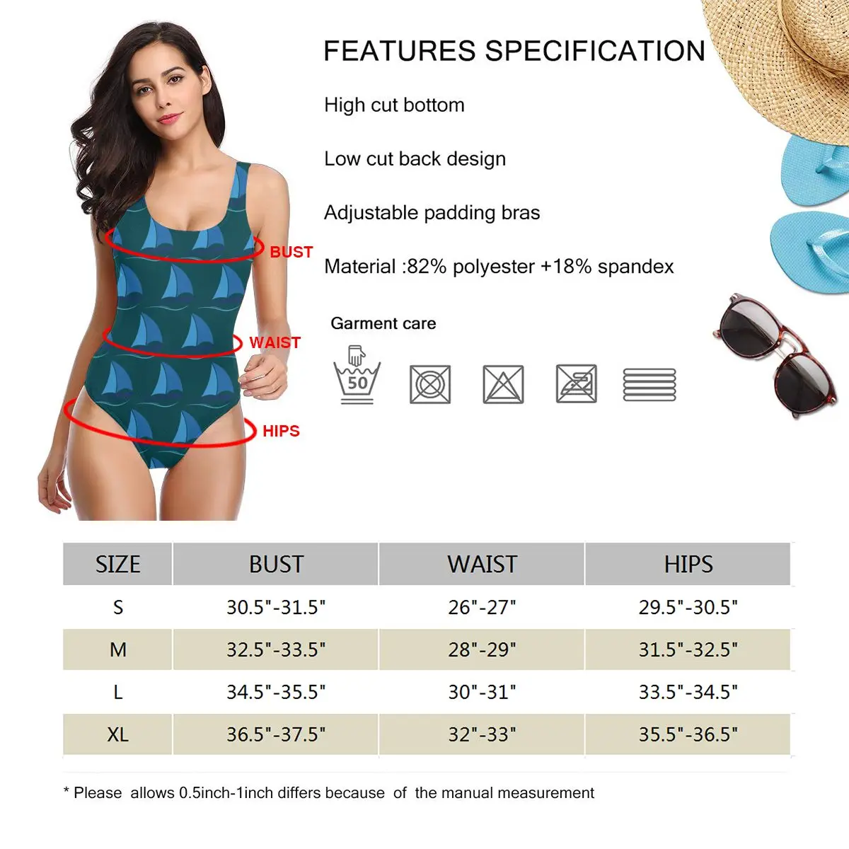 

Sail Pattern Halter Print 2021 Sexy Women One-Piece Swimsuit Suits Bodysuit Beach Wear Backless Monokini