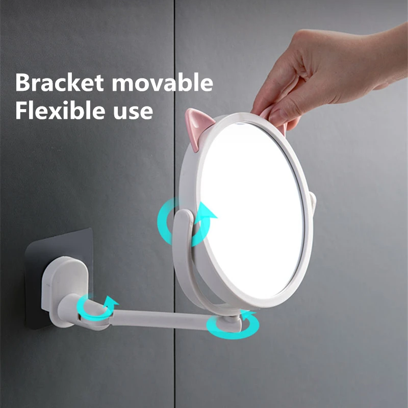 Подвесное маленькое зеркало для ванной настенное макияжа комнаты | Дом и сад