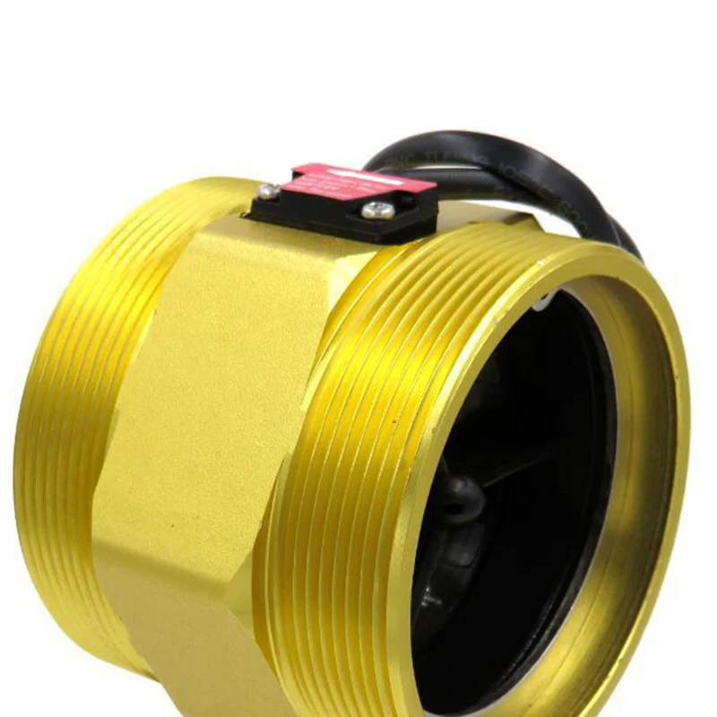 3 дюймов потока Сенсор турбинный расходомер счетчик зал метр|Датчики расхода| |