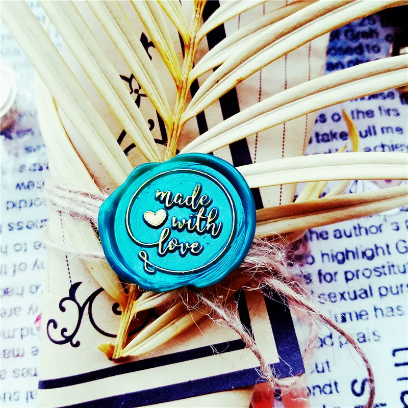 Печать Вощеная в форме сердца печать для конверта подарок мальчика девочки