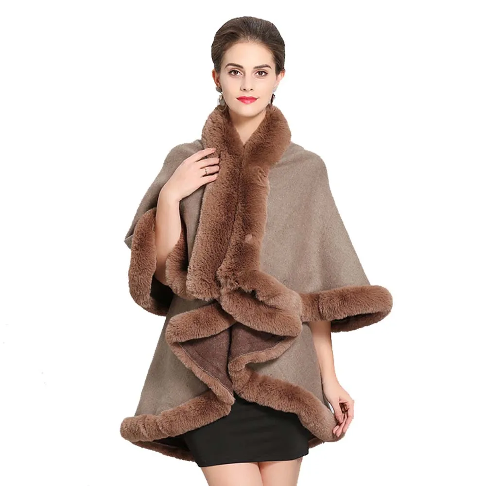 Женская двусторонняя куртка HanDanTian с воротником из искусственного меха | одежда