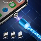 Магнитный зарядный кабель BaySerry, кабель Micro USB Type-C для iPhone, Samsung, Huawei, Android, мобильный телефон