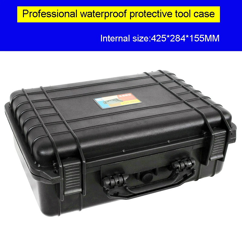 

Tool case toolbox travel case Impact resistant sealed waterproof camera case protect equipment with pre-cut foam lining