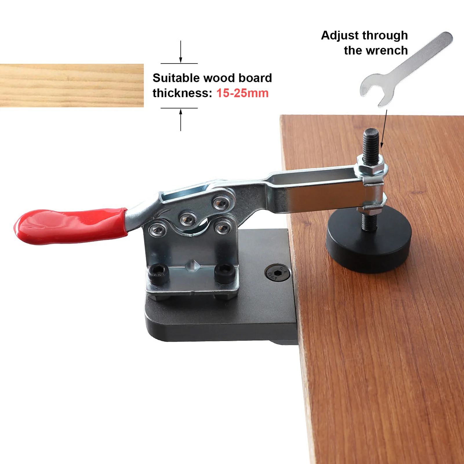 

KKmoon 35mm Hinge Hole Drilling Jig Set Hinge Hole Locator Guide Kit Hinge Hole Opener Woodwooking Tools Kitchen Cabinet Doors