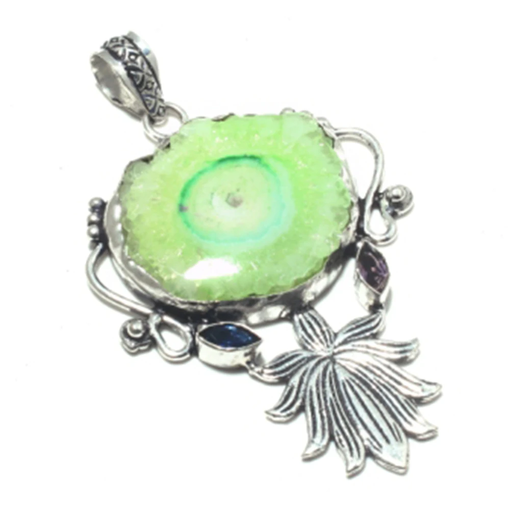 Подлинная Солнечная кварцевая подвеска серебряное покрытие над медью ручная