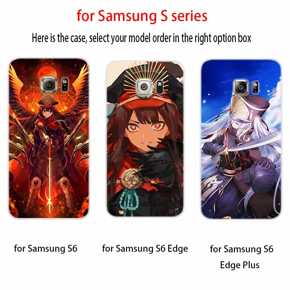 Phone Case Cover For Samsung Galaxy S7 Edge S8 S9 S10 S11 S20 S21 Plus Ultra Lite E Fate Oda Nobunaga Anime | Мобильные телефоны и