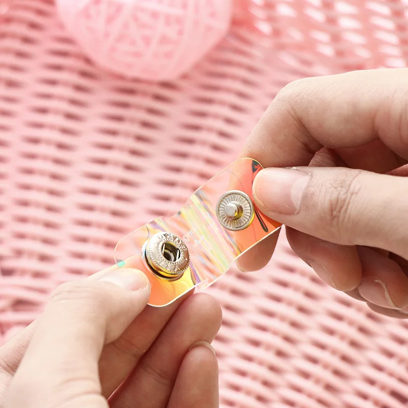 Mohamm фрукты Симпатичные линии хранения клип Лазерная оснастка Кнопка намотки