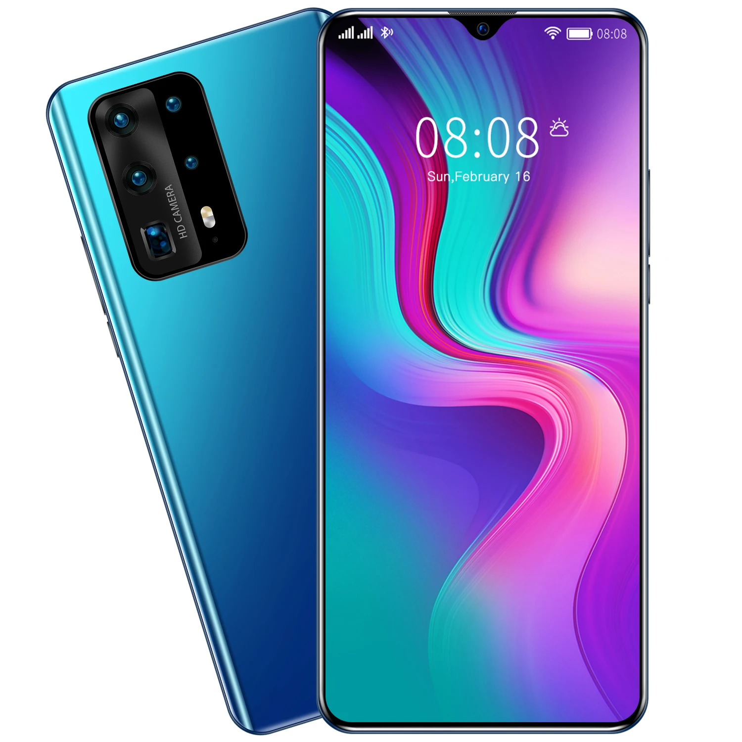 

Smartphone Huawe P40 Pro 7.0inch 512G Dual SIM Deca Core Cellphone Dual SIM 4800Mah Mobile Phone FHD Screen Unlocked