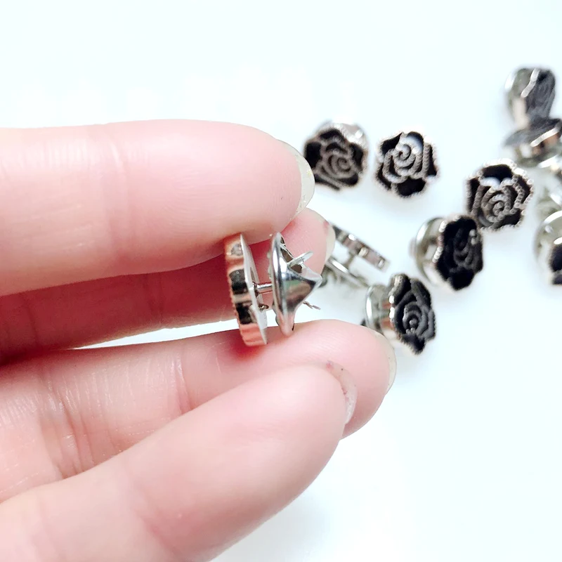 HL 20/40/80 шт 10 мм металлические кнопки удобные антибликовые не шитая одежда товары