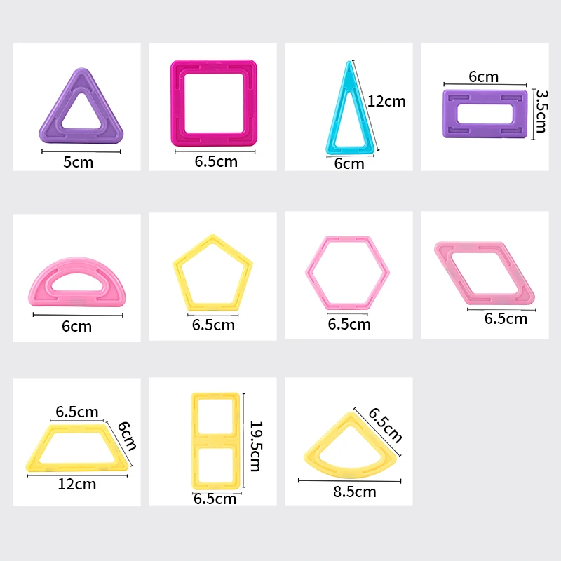 Новинка большой размер магнитный дизайнерский конструктор модель и