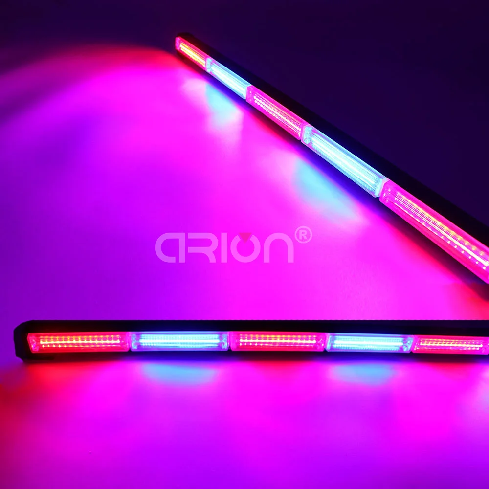 COB светодиодный аварийный Предупреждение светильник бар трафика советник Strobe Light