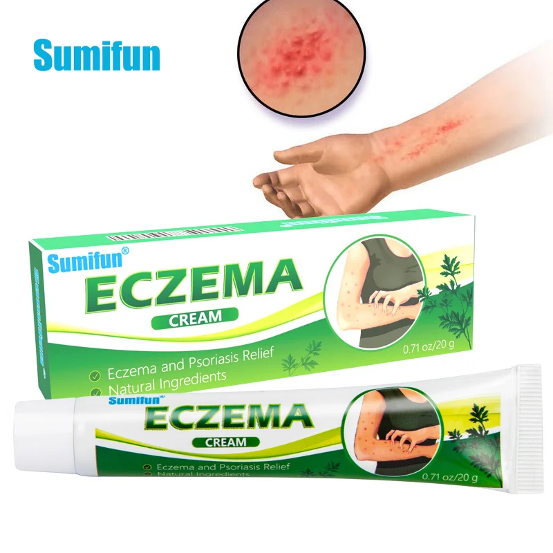 

1Box Sumifun 20g Wormwood Herbal Eczema Psoriasis Cream Antibacterial Anti-itch Cream Dermatitis Eczematoid Skin Care Ointment