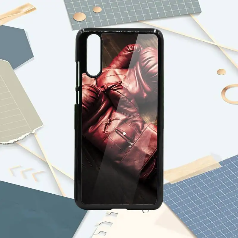 

Sports Boxing Gloves Phone Case PC For Samsung galaxy S note 8 9 20 10 e lite2019 plus pro ultra