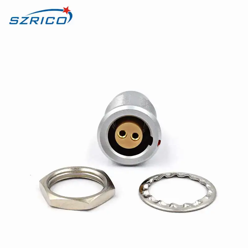 M9 0B FGG яйцо 2-контактный металлический разъем push-pull и розетка с кабельной линией