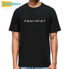 Мужская Феминистская футболка с забавным принтом, Женская Феминистская хлопковая футболка, унисекс Одежда 90-х, Прямая поставка