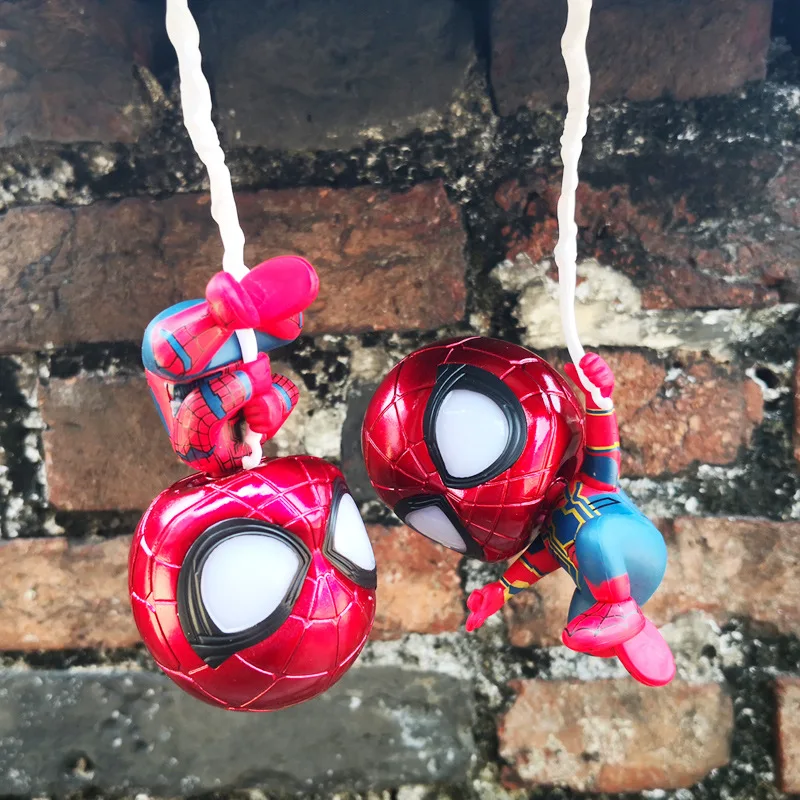 5 шт./компл. с принтами &quotMarvel&quot &quotМстители&quot &quotЧеловек паук&quot фигурка