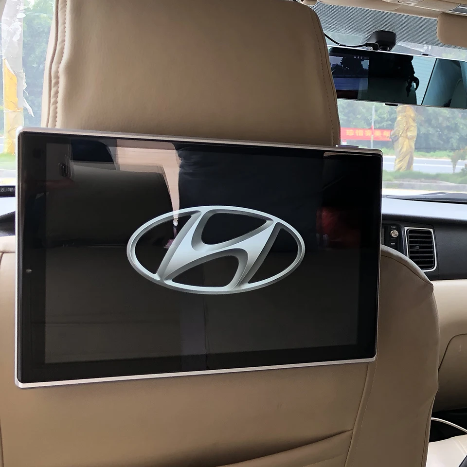 11 8 дюймовые ультратонкие TFT LCD Android подголовник DVD мониторы HD видео вход радио AV