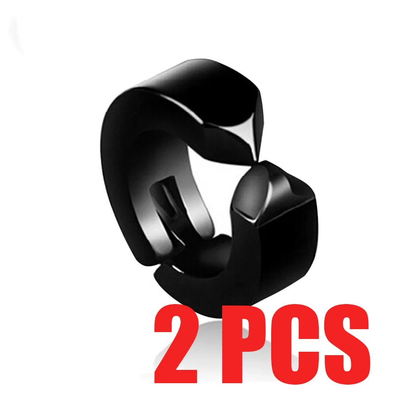 2 шт. без Пирсинга Ушей металлический стиль Модная бижутерия галстук панк