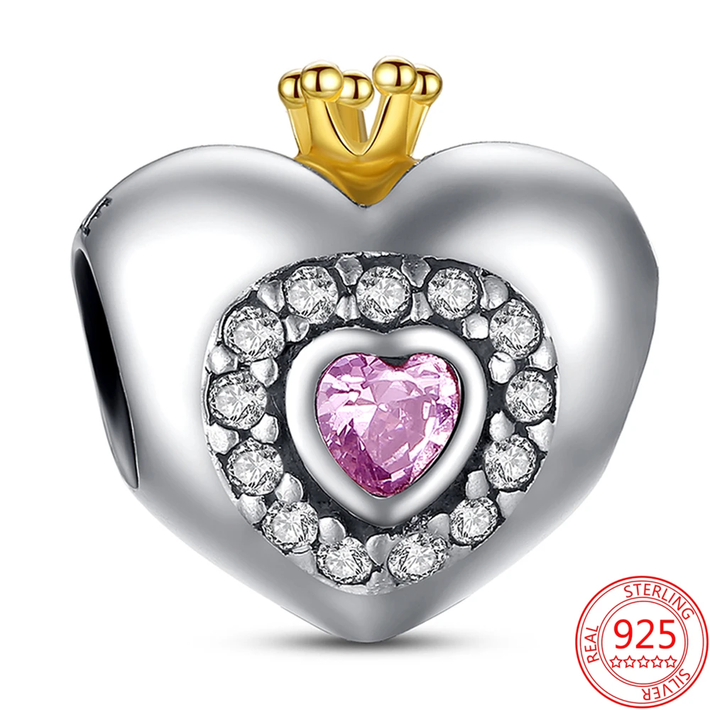 

Женский браслет из серебра 925 пробы, с розовым Цирконом