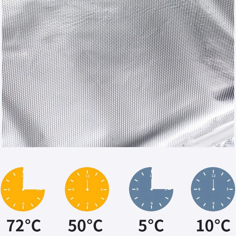 

1*Oxford Cloth Insulation Bag Round Portable Zipper Lunch Bag Student Lunch Bag