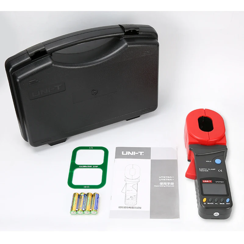 

UT276A+ Clamp Ground Resistance Tester 0-500 Resistance Range uni-t clamp meter