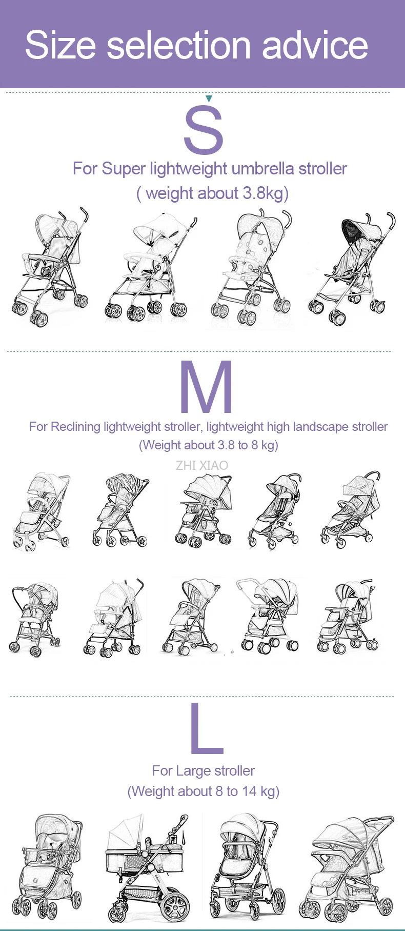 Universal Baby Stroller Accessories Rain Cover and Waterproof Stroller Cover Snow Protection Winter Accessories for Stroller