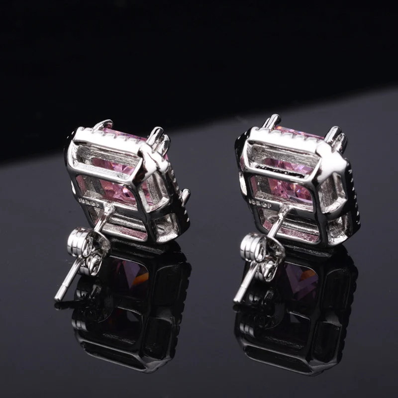 Модные женские серьги и ожерелье BIJOX STORY из стерлингового серебра 925 пробы