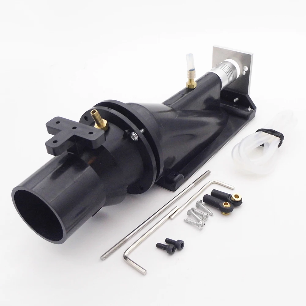 1PC 40mm Propeller Water Thruster Jet Pump Sprayer Injector Turbo Tube for 550 775 36 Series Motor RC Drive Boats - купить по