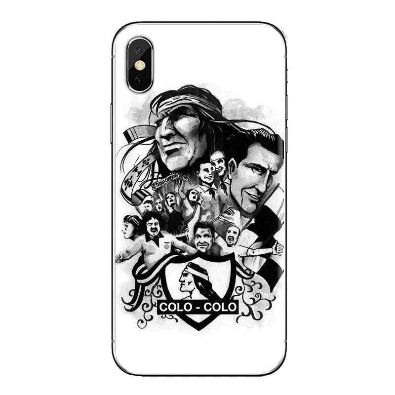 For Huawei P Smart Y6 P8 P9 P10 Plus Nova P20 Lite Pro Mini 2017 SLA-L02 SLA-L22 2i Silicone Phone Case CSD Colo-Colo Logo Chile |