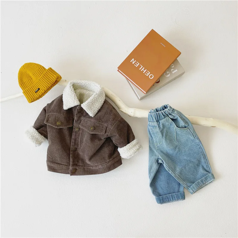 

Chaqueta gruesa y clida de Winter para nis y ns, beb, , dos colores