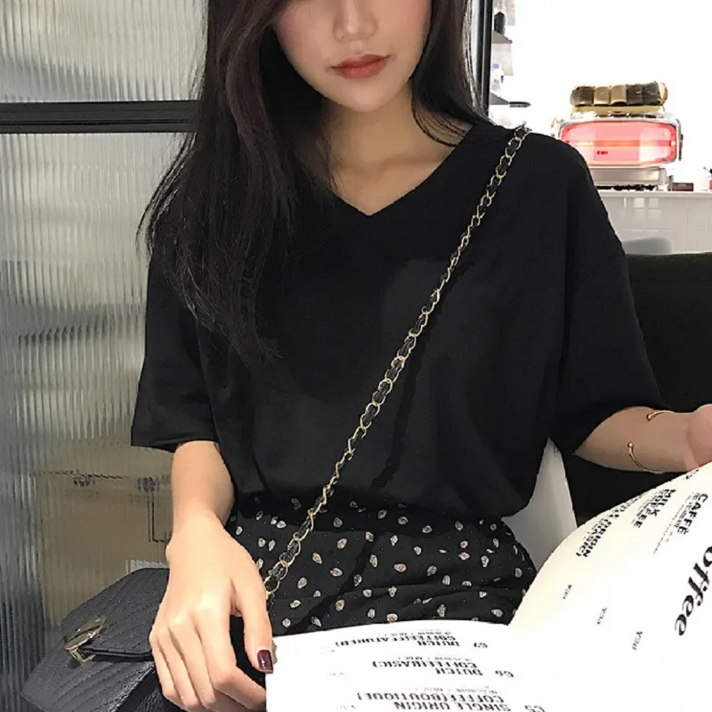 

New Classic loose summer quality casual breathable soft short sleeve T-shirt