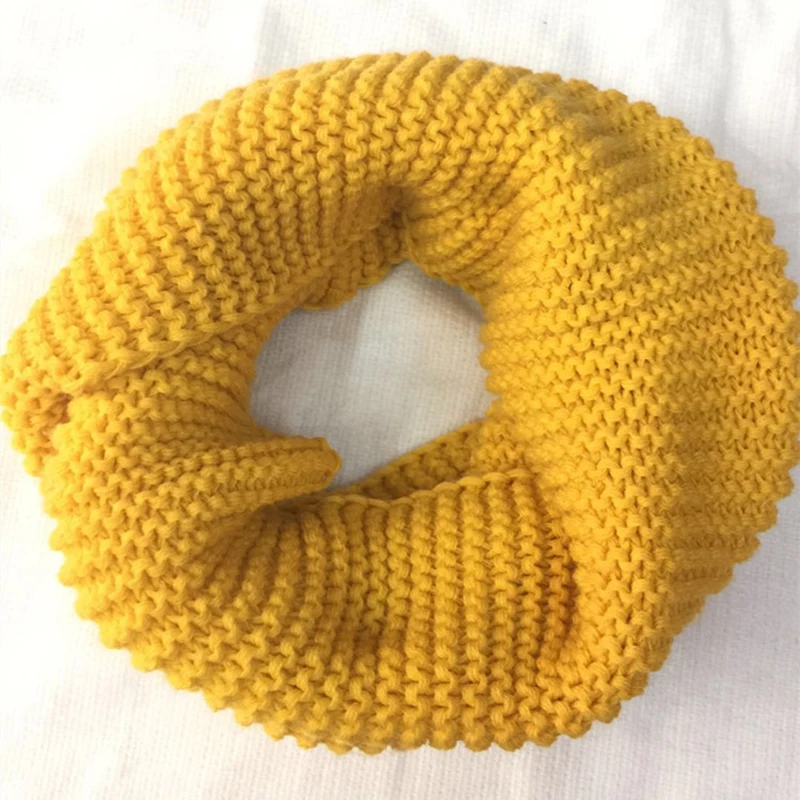 Winter Warm Knit Neck Warmer Circle Wrap Cowl Loop Snood Shawl Outdoor Scarf For Ladies Women |