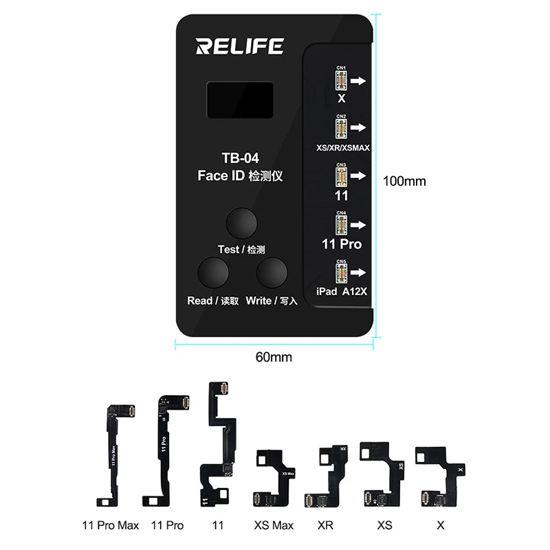 Детектор распознавания лица RELIFE TB-04 для IP 11 Pro Max X XS XR устройство определения