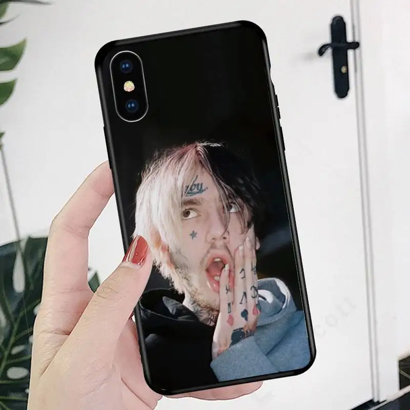 

lil peep Hellboy Love album black Phone Case funda for iPhone 11 12 pro XS MAX 8 7 6 6S Plus X 5S SE 2020 XR