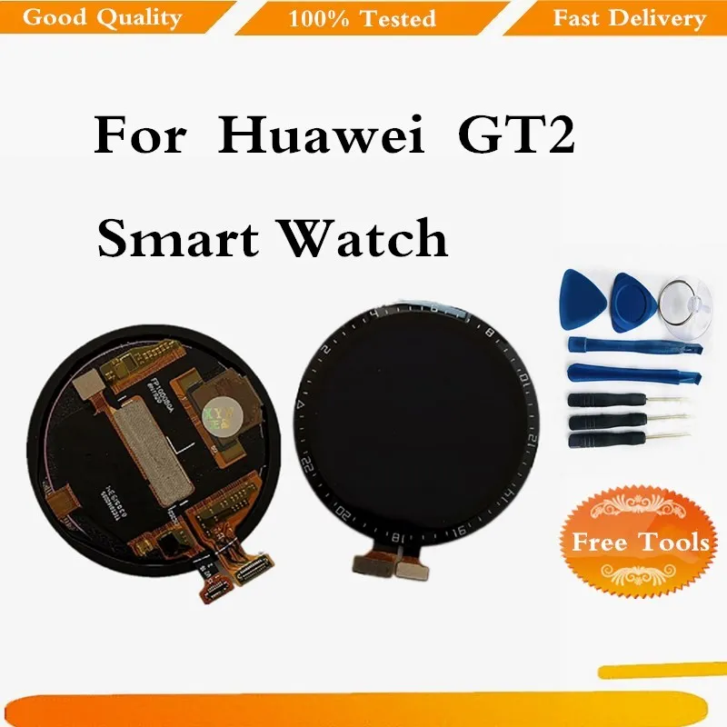 

Original Replacement LCD Screen Assembly for Huawei Watch GT2 46MM Accessories LCD Touch Panel Watch Screen Repair Parts