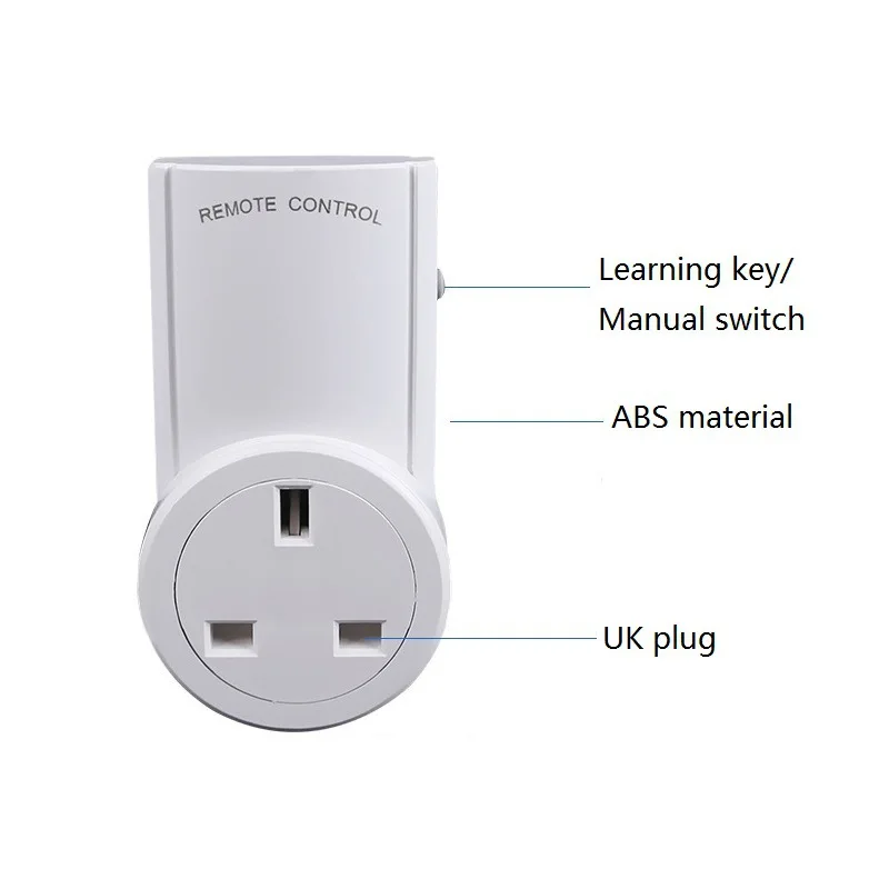Для Великобритании умная розетка беспроводной пульт дистанционного управления
