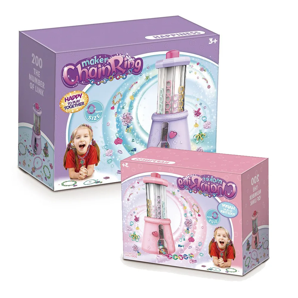 Детский плетеный браслет сделай сам различные бусины машина для изготовления